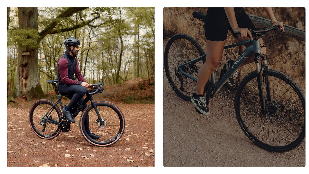 Understanding what is a gravel bike - Canyon Grail vs Canyon Pathlite