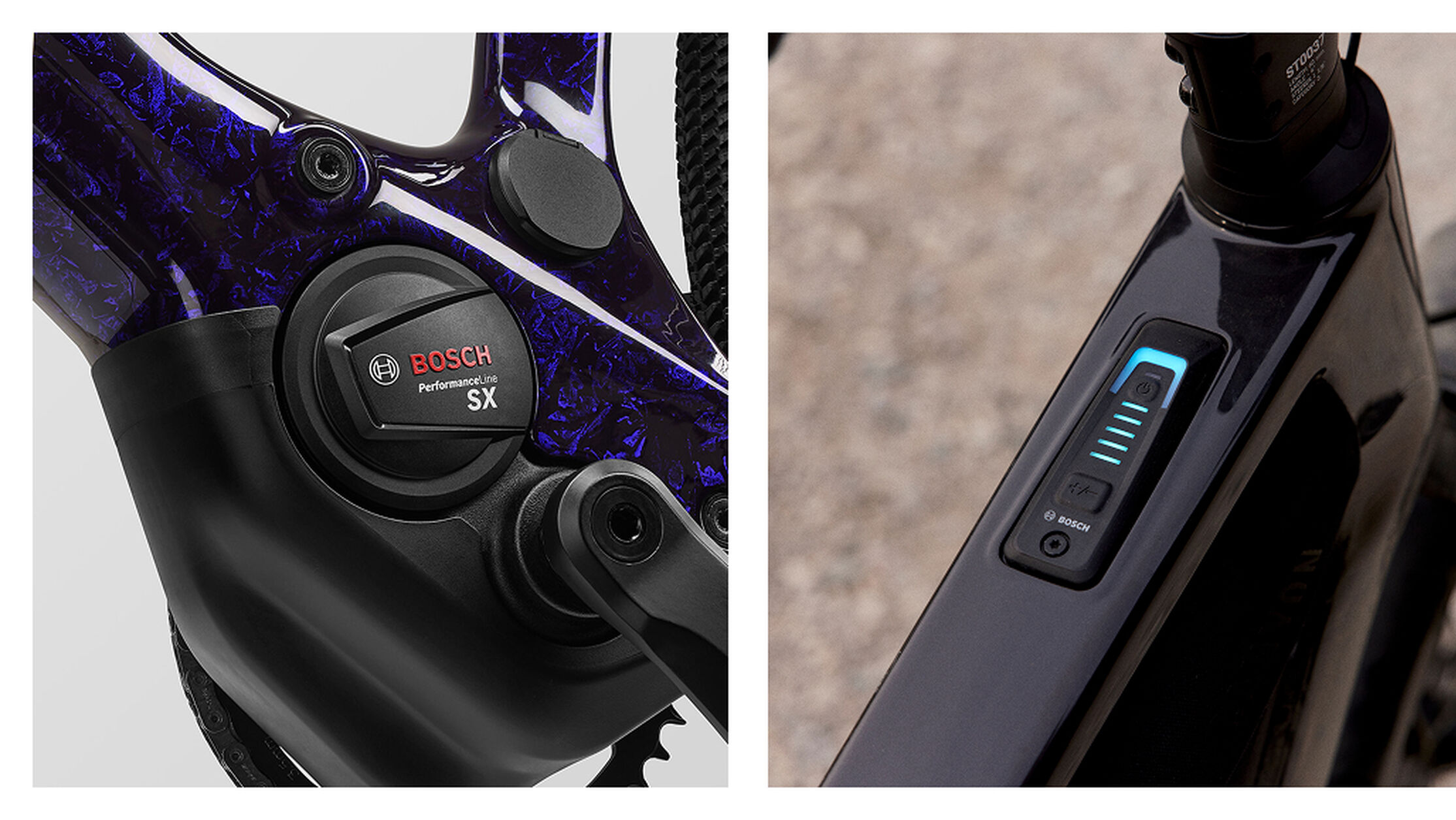 Canyon Grizl:ON Fly equipped with frame bags, highlighting the Grizl:ONfly strong battery and motor for touring.