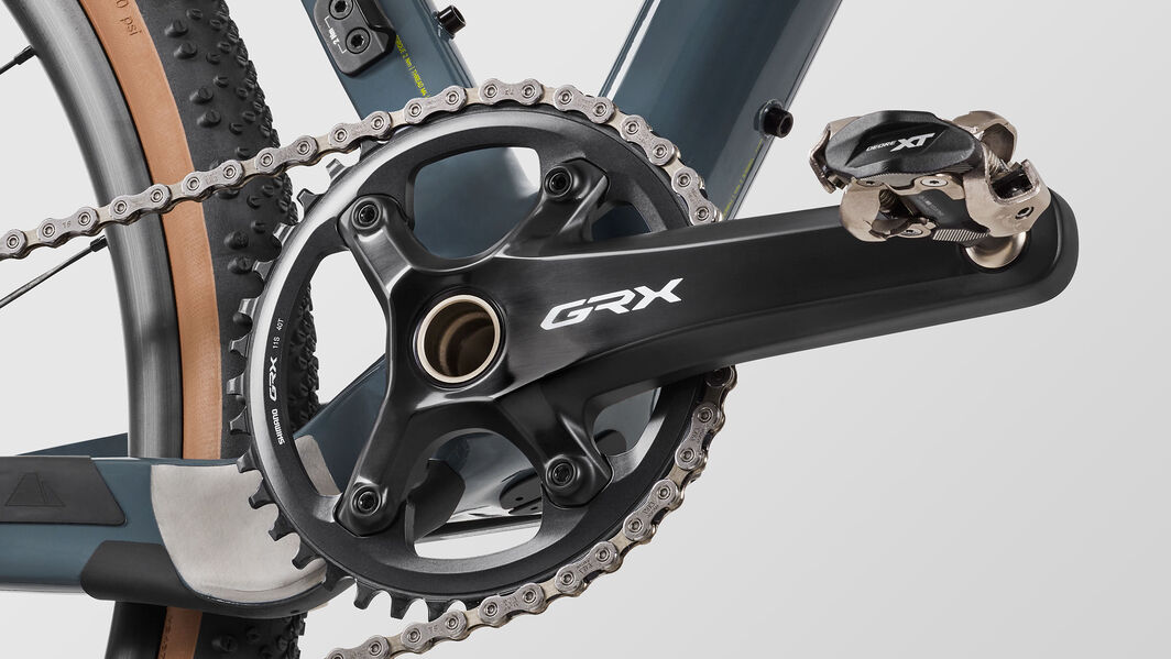 Shimano GRX groupset - designed for smooth shifting and versatile performance across gravel, road, and adventure rides