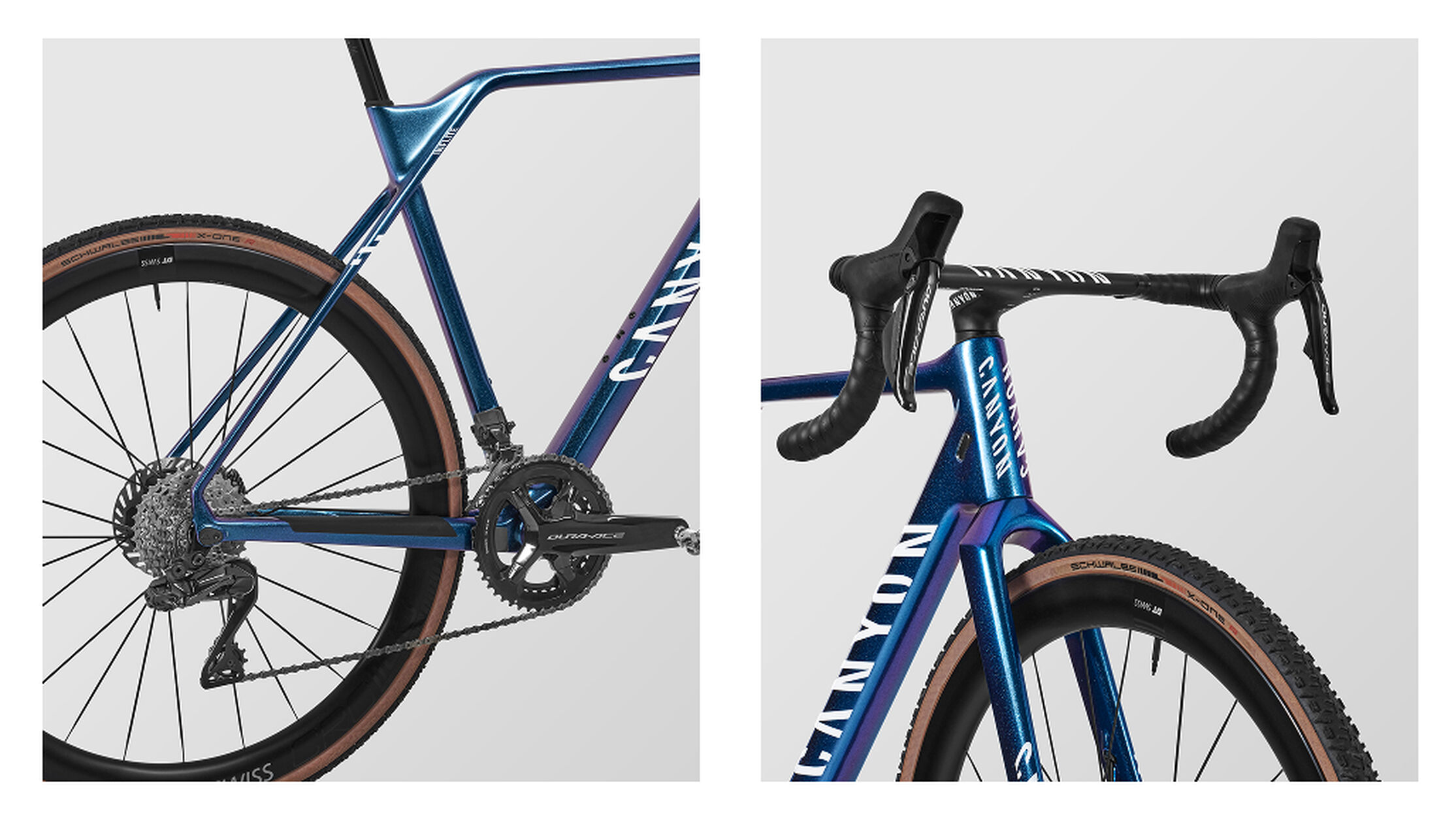 Designed to stay fast in the mud, the Inflite combines generous tyre clearance with mud-shedding frame shapes for uncompromised cyclocross performance.