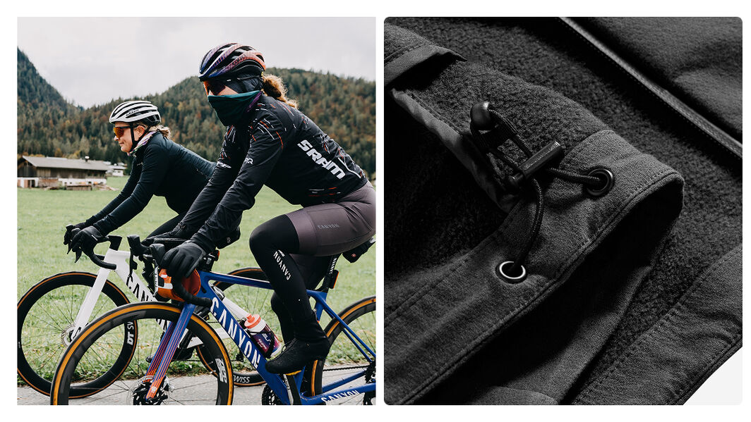 What to wear in cold weather 0-10&deg;C (32-50&deg;F) - Discover Canyon cycling accessories