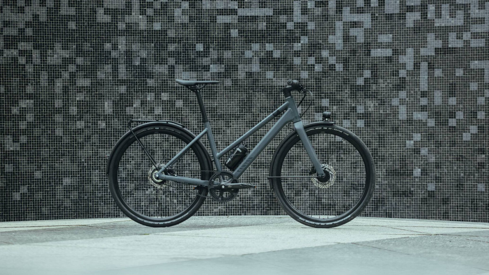 Bicycle with a belt drive