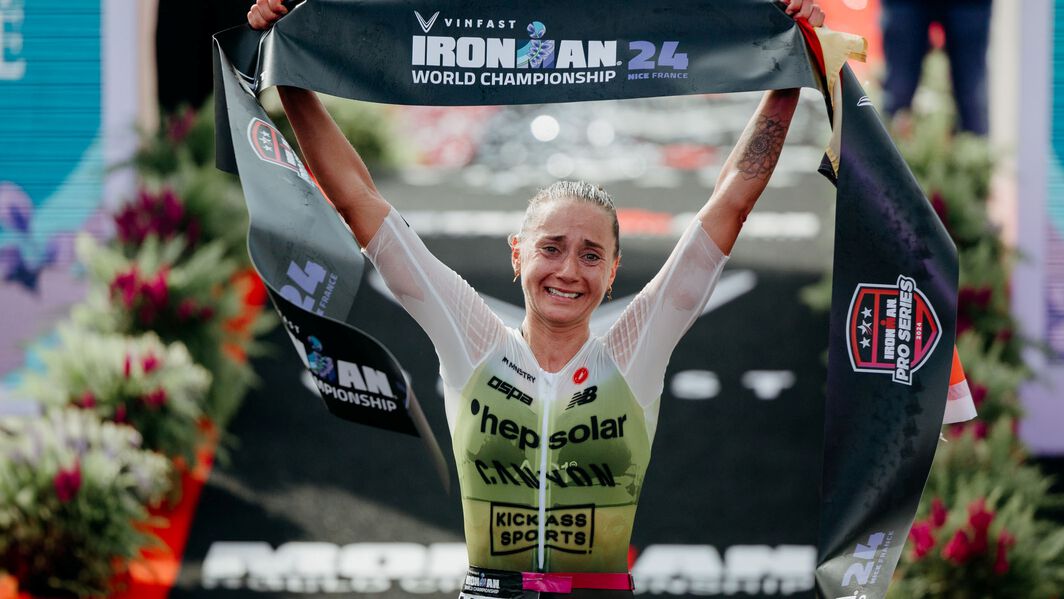 Canyon athlete Laura Philipp won her first ever world championships in Nice in 2024. 